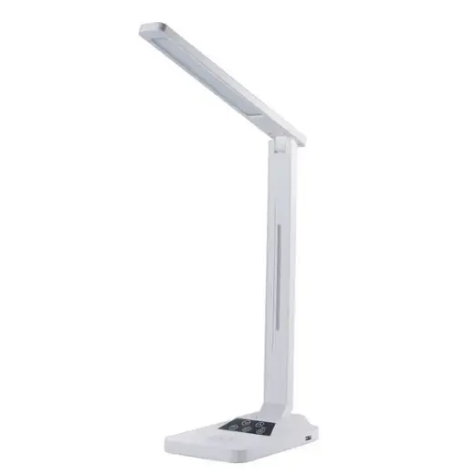 Maxcom Lampka biurkowa LIGHT ML3000 LUXLED + ładowarka indukcyjna 18W biała/white
