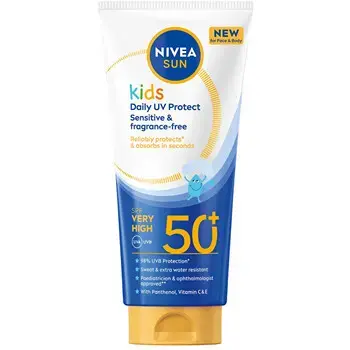 Nivea Kids Daily UV Protect Milk SPF 50+ - Mléko na opalování 100ml