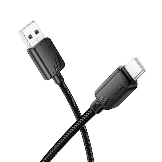 HOCO X113 провод для передачи данных и зарядки | USB-A на USB-C | 15W | 1m | чёрный