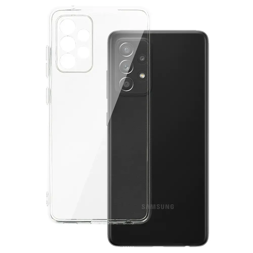 Back Case 2 mm Perfect for SAMSUNG GALAXY A52/A52S TRANSPARENT