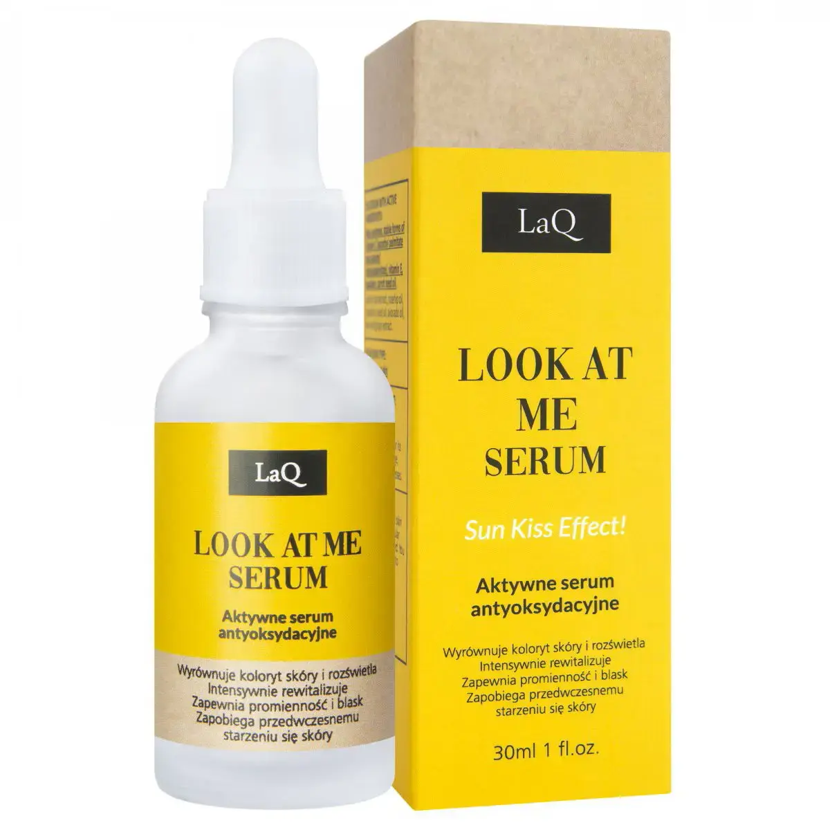 LaQ, Look At Me, Antioxidant, Daily, Serum, For Face, 30 ml