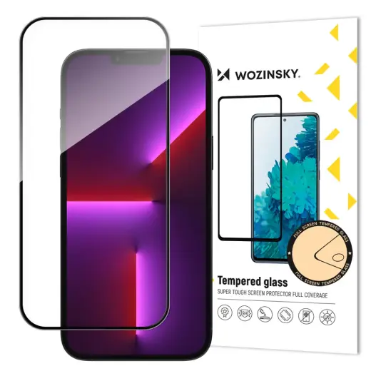 Wozinsky Full Glue karastatud kaitseklaas telefonile iPhone 14 Pro Max paigaldusraamiga