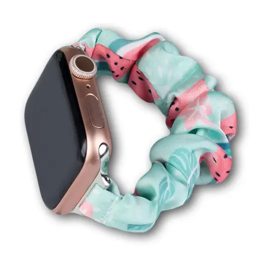 Audinio išmaniojo laikrodžio dirželis Apple Watch (42/44/45 mm) | nailoninis | raudonas
