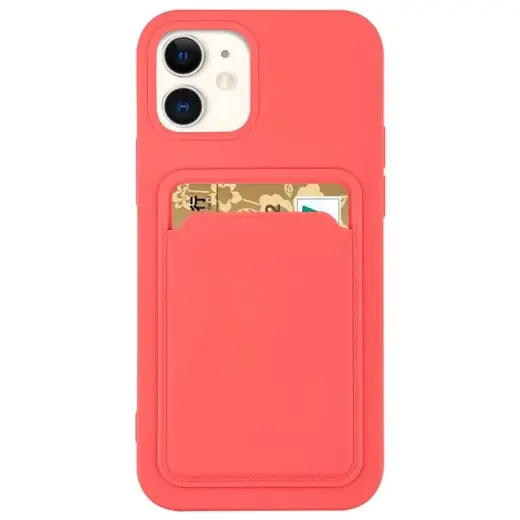 Card Case book type phone case for iPhone 12 Pro Max orange