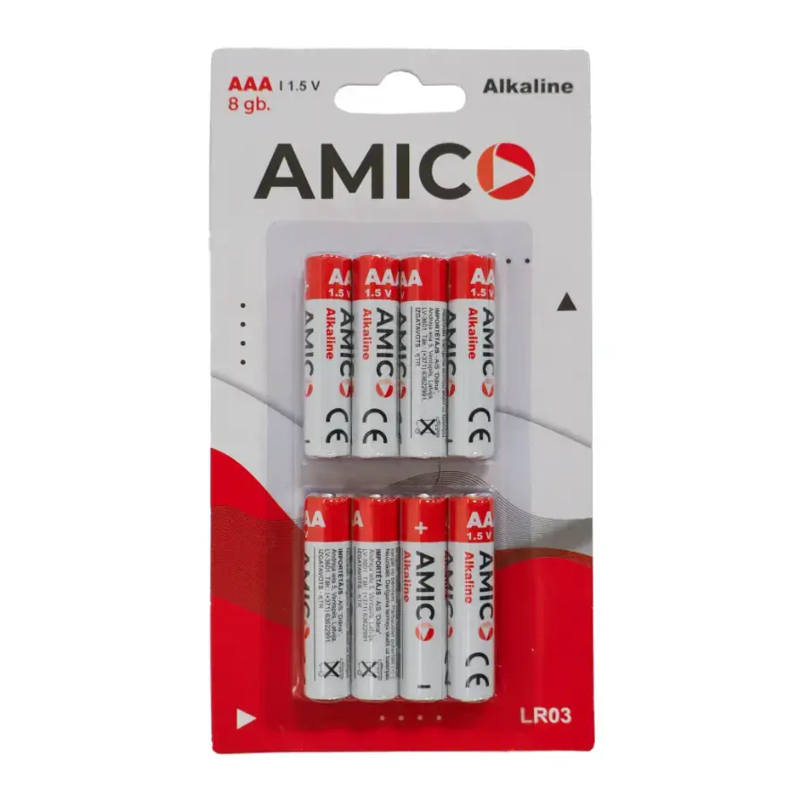 Baterija AAA 8gb Amico