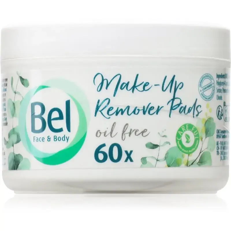 Bel Face & Body Cotons Démaquillants à L'aloe Vera 60 Pcs