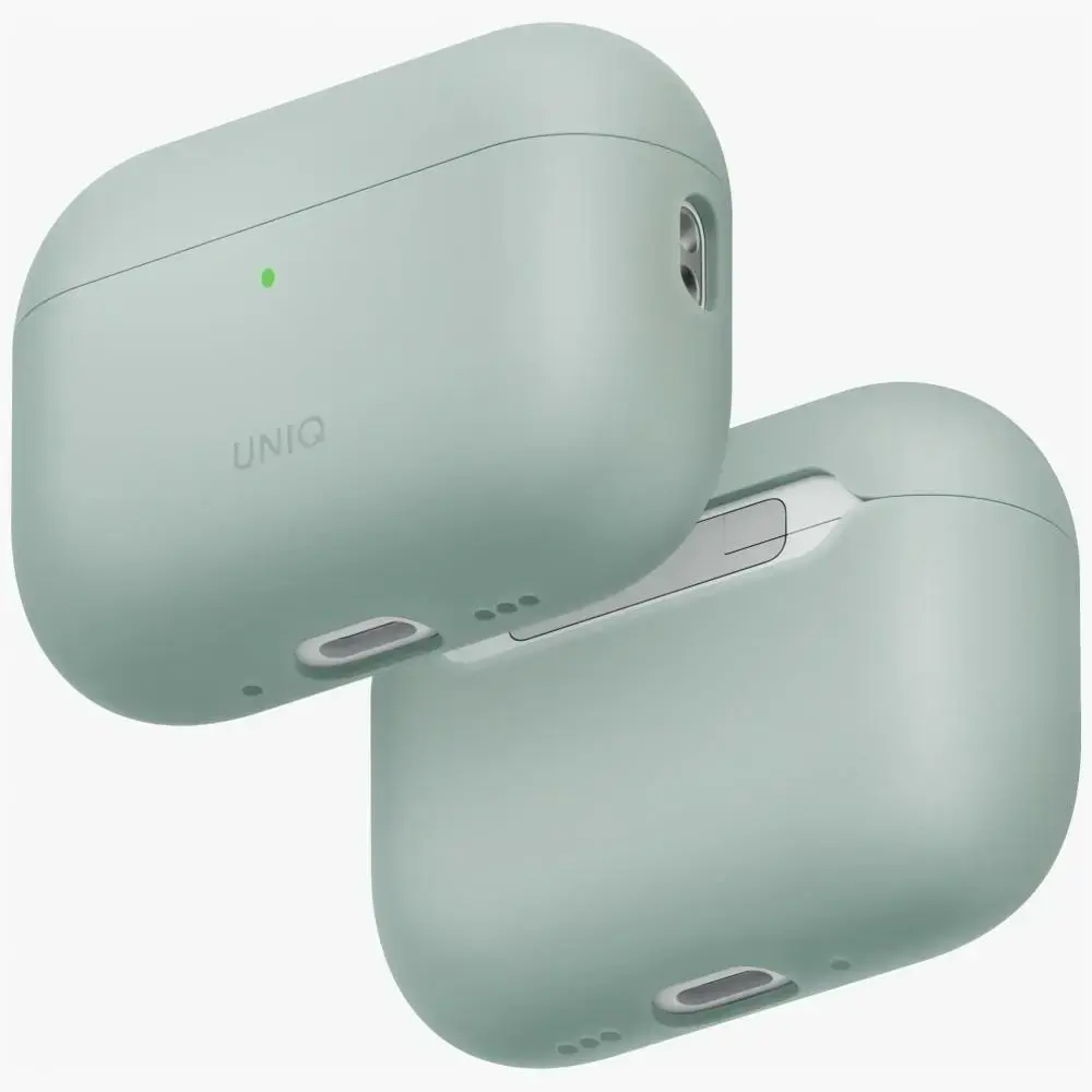 Etui UNIQ Lino do AirPods Pro 3 gen       Silicone zielony