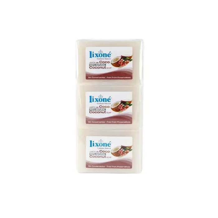 LIXONÉ Coconut Soap Dry Skin 3x125g