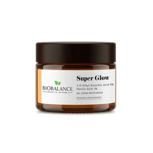 Bio Balance, Super Glow, Brightening, Anti-Aging & Anti-Wrinkle, Morning & Evening, Gel Cream, For Face, 50 ml