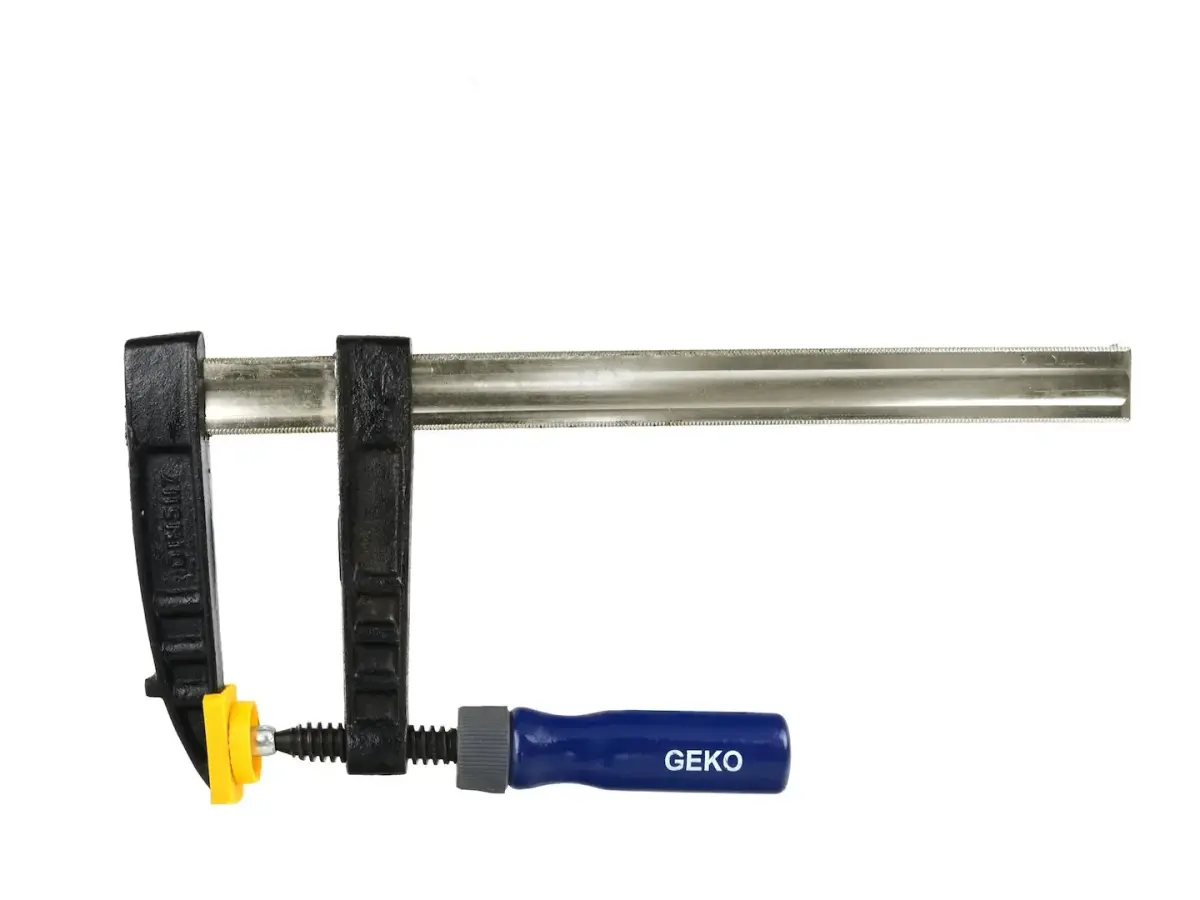 Lieljaudas F-skrūvspīles 80x300mm GEKO Profi
