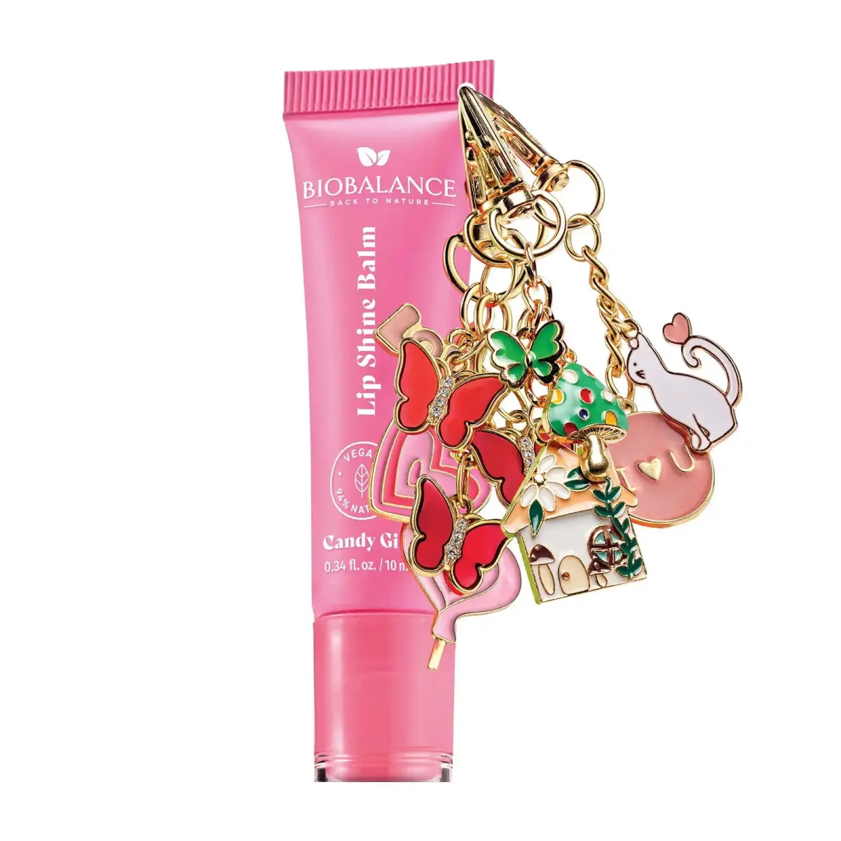 Bio Balance, Candy Girl, Glow & Volumizing, Lip Balm, Candy Girl, 10 ml