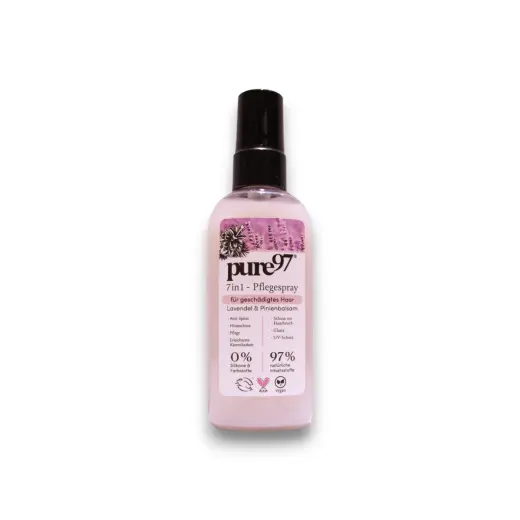 Pure97, Lavendel & Pinien, Hair Leave-In Cream Treatment, For Hydration, 100 ml