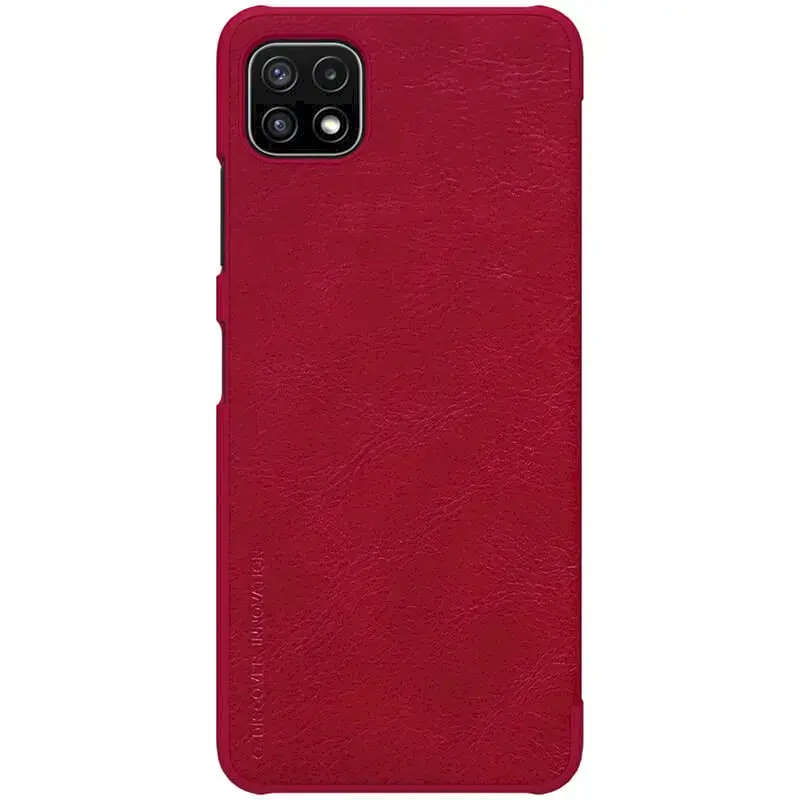 Nillkin Qin Book Case for Samsung Galaxy A22 5G Red