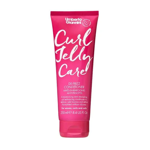 Umberto Giannini, Curl Jelly, Vegan & Cruelty-Free, Hair Conditioner, Hydrating & Frizz Control, 250 ml