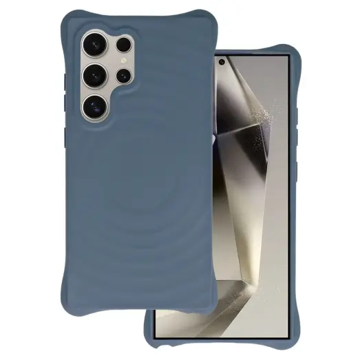 Tel Protect Wave Magsafe Case for Samsung Galaxy S24 Ultra navy
