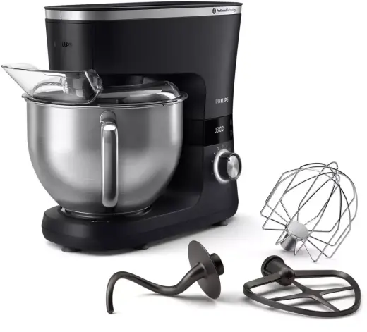 PHILIPS Virtuves kombains, 1000W, melns