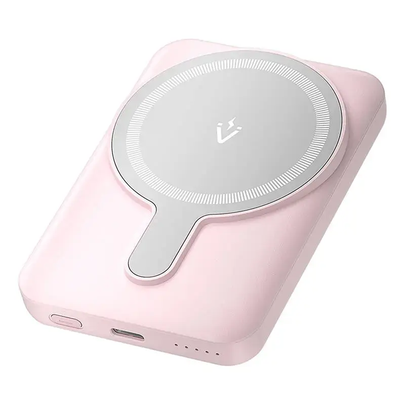 Vention FHSP0 external battery (powerbank) | 5000 mAh | 20W | USB-C, MagSafe | pink