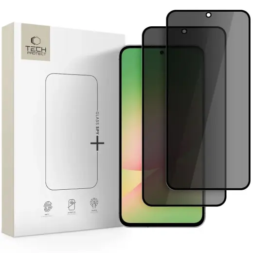 TECH-PROTECT privaatsusega karastatud klaas telefonile Samsung Galaxy A36 | Samsung Galaxy A56 5G (privaatsusefekt), 2 tk