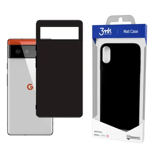 Google Pixel 6 5G - 3mk Matt Case black