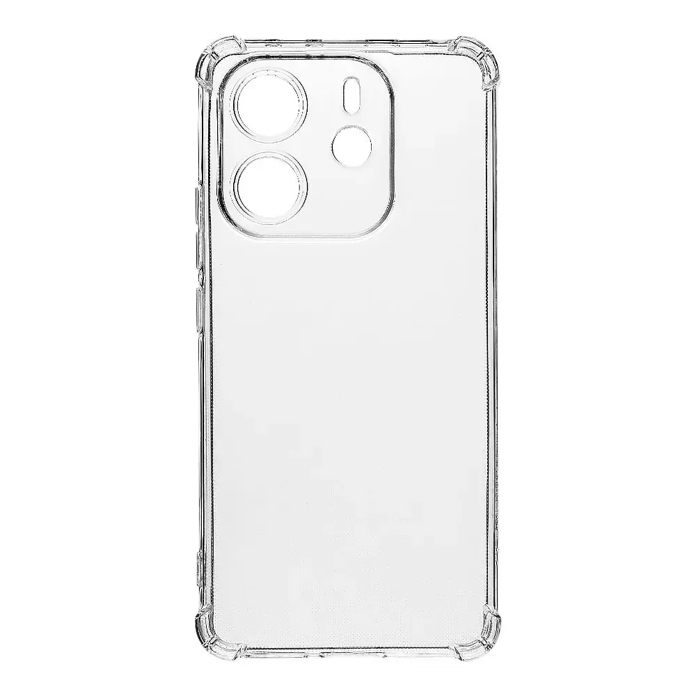 Tactical TPU Plyo Cover for Xiaomi Redmi Note 14 4G Transparent