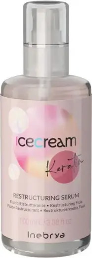 RESTRUCTURING SERUM Restructuring serum Ideal for dry, frizzy and treated hair Creates a protective anti-frizz and anti-humidity film that recompacts the cuticle and seals split ends Case is FSC certified Formula without sulphates, SLES and SLS Use: Apply a few drops to damp or dry hair Without rinsing.