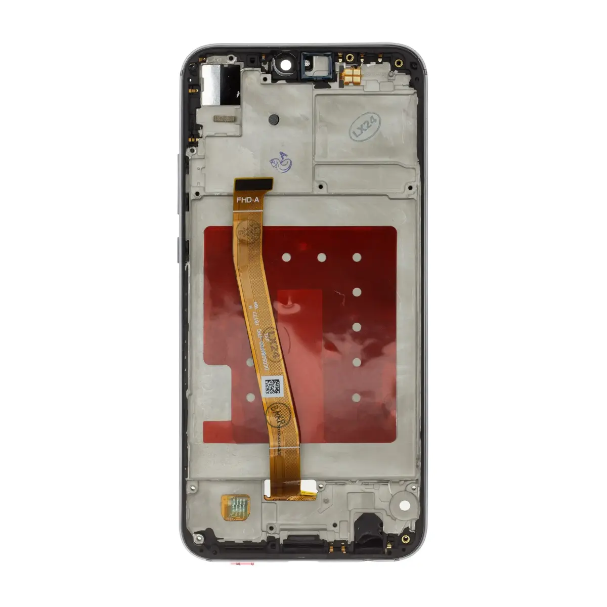 LCD Display + Touch Unit + Front Cover Huawei P20 Lite Black (No Logo)