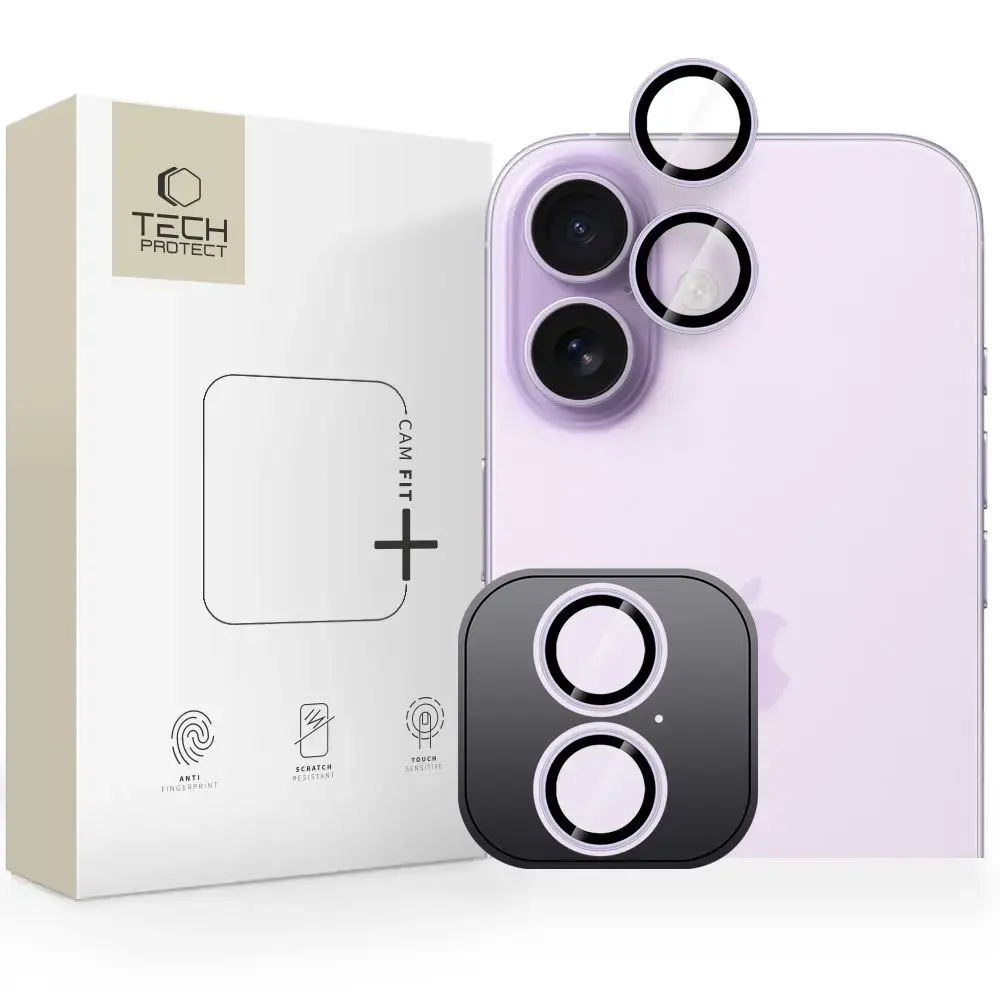 OSŁONA APARATU TECH-PROTECT CAMRING FIT+ IPHONE 17 LAVENDER