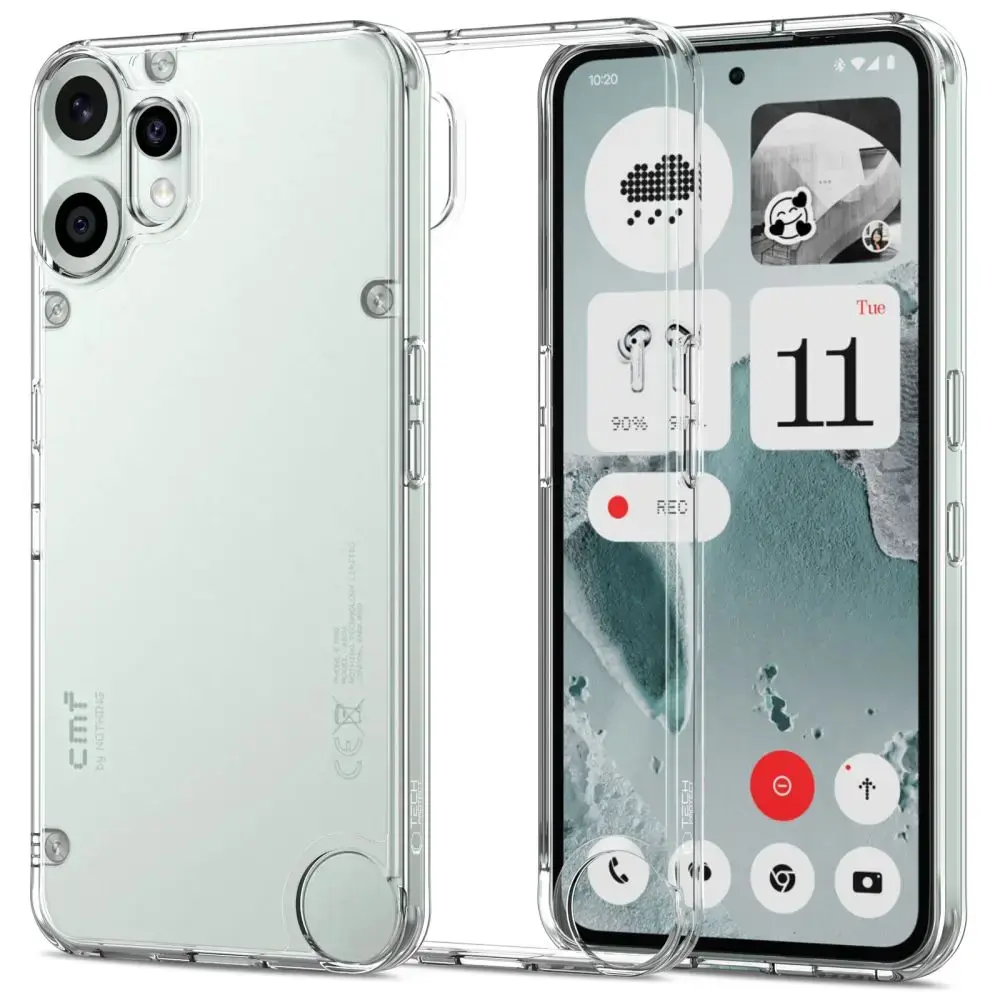 TECH-PROTECT FLEXAIR HYBRID NOTHING CMF PHONE 2 PRO CLEAR