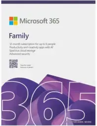 Programmatūra Microsoft Office M365 Family EN 1Y EP2-32335