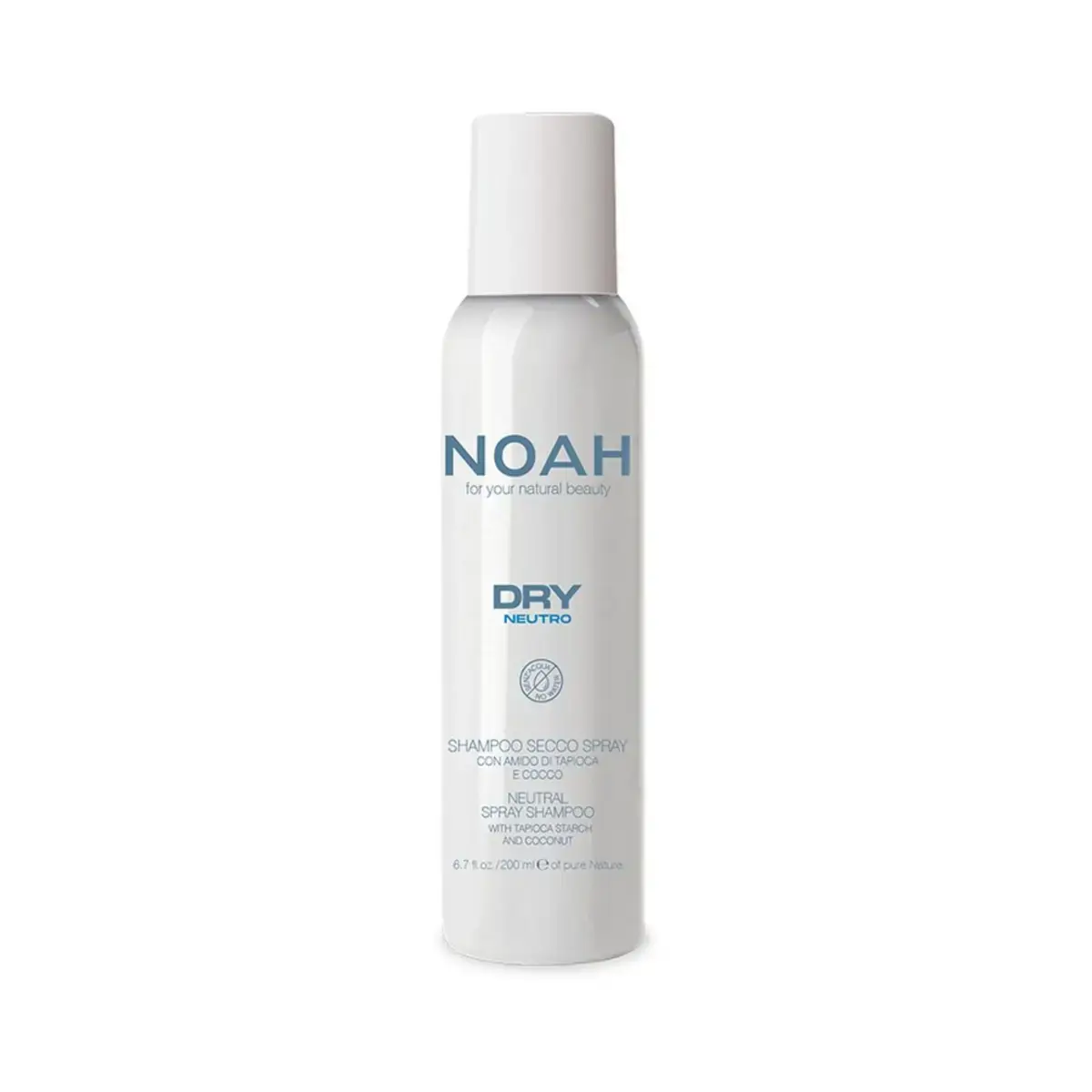 Noah, Neutro, Hair Dry Shampoo, Refreshing & Volumising, 200 ml