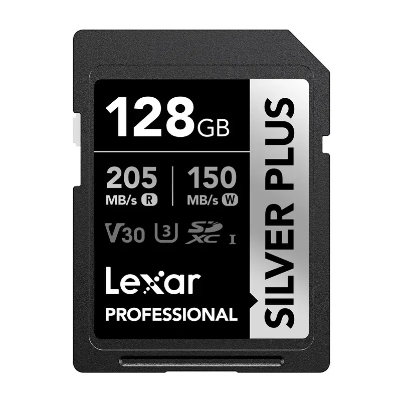Lexar Professional SILVER PLUS SDXC 128GB memory card