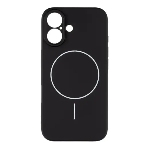 OBAL:ME MagNetix Matte TPU Cover for Apple iPhone 16 Black