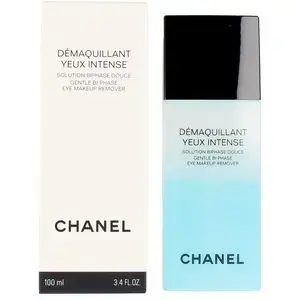 CHANEL CHANEL DMAQUILLANT YEUX INTENSE GENTLE BIPHASE EYE MAKEUP REMOVER BOTTLE - Clear