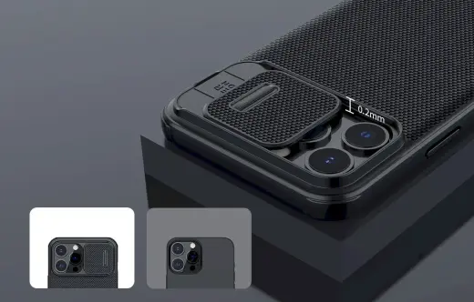 Nillkin Textured PRO Magnetic Hard Case for Apple iPhone 13 Pro Max Black