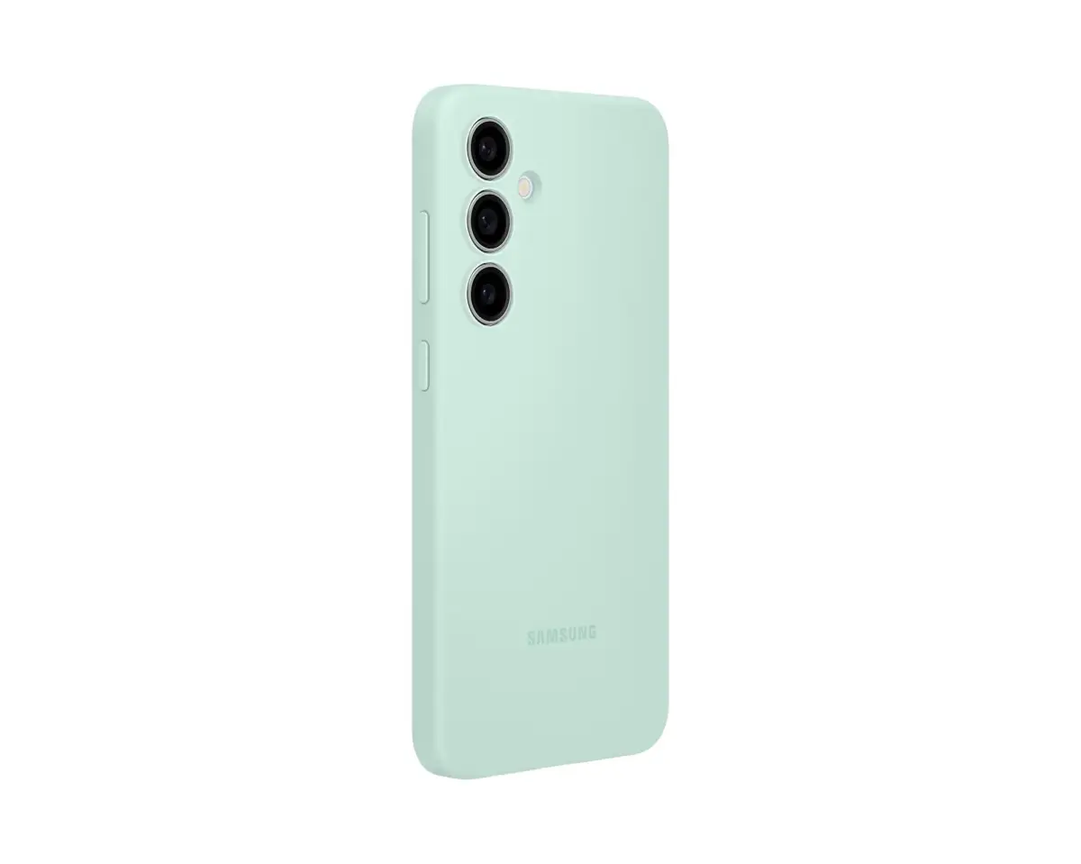 Samsung Silicone maciņš telefonam Samsung Galaxy S24 FE (S721) zaļš (Bojāts iepakojums)