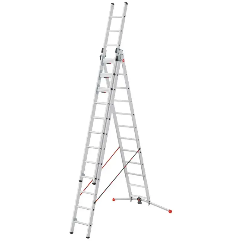 Ladder combination Master S120 / aluminum / 3x12 steps