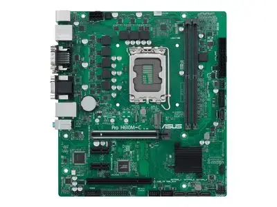 ASUS Mainboard Pro H610M-C-CSM - micro ATX - Socket LGA1700 - Intel H610