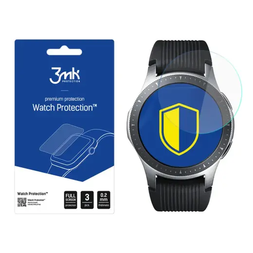 Samsung Galaxy Watch 46mm - 3mk Watch Protection™ v. FlexibleGlass Lite screen protector