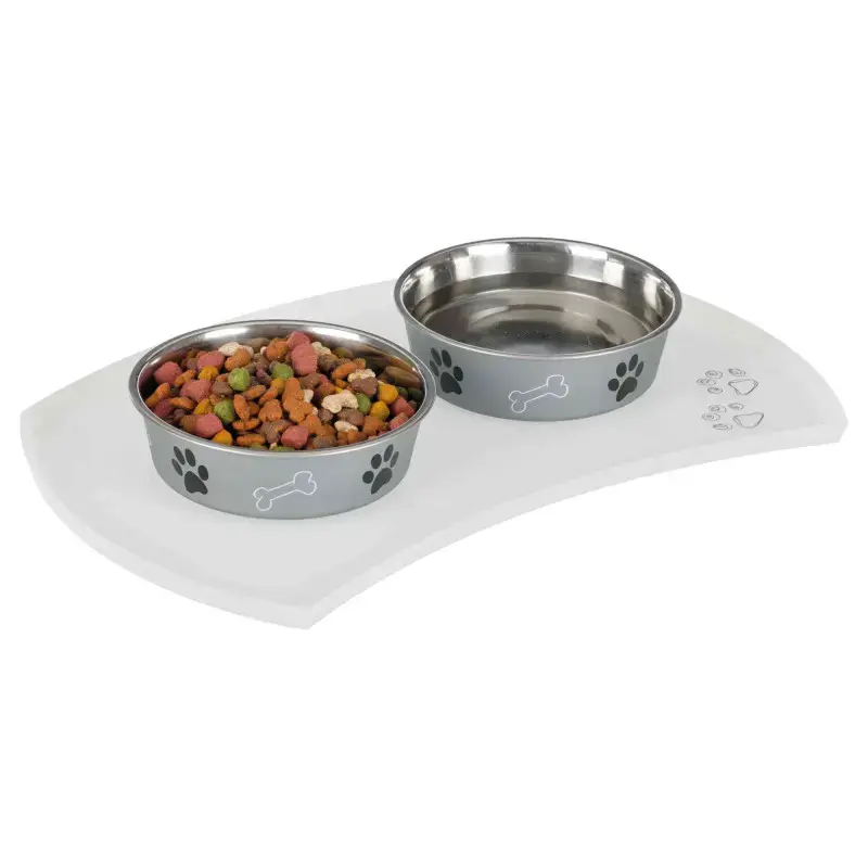 Silicona paliktnis zem bļodām : Trixie Place mat, silicone, 48×27cm