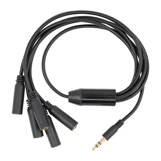 1-to-5 splitter, 3.5mm jack—Shelly accessory for The Pill