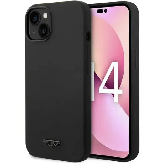 Tumi TUHCP14MSK iPhone 14 Plus 6,7" czarny|black hardcase Liquid Silicone