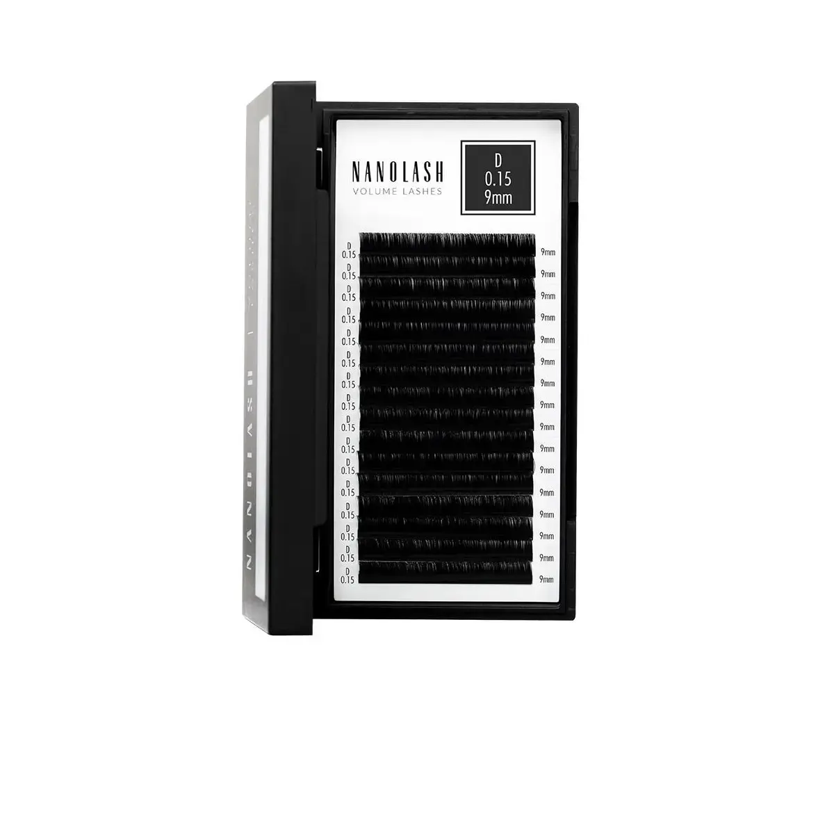 Nanolash - Volume Lashes Pestanas Postizas 015 D 9 Mm 1 U