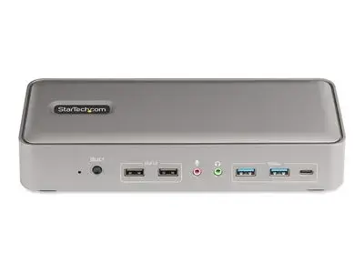 StarTech.com Dual-Laptop USB-C KVM docking station