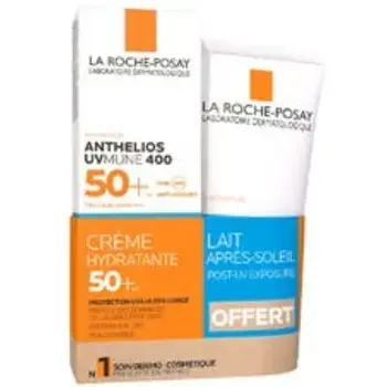 La Roche-Posay ANTHELIOS UVMUNE 400 Hydrating Set SPF 50 - Sada pro dokonalé opálení proti slunečnímu záření 125ml