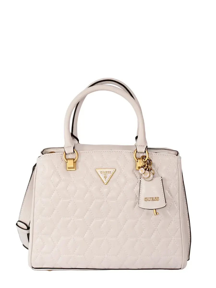 Guess, Elenia Girlfriend, Textile Bag, Stone, For Women