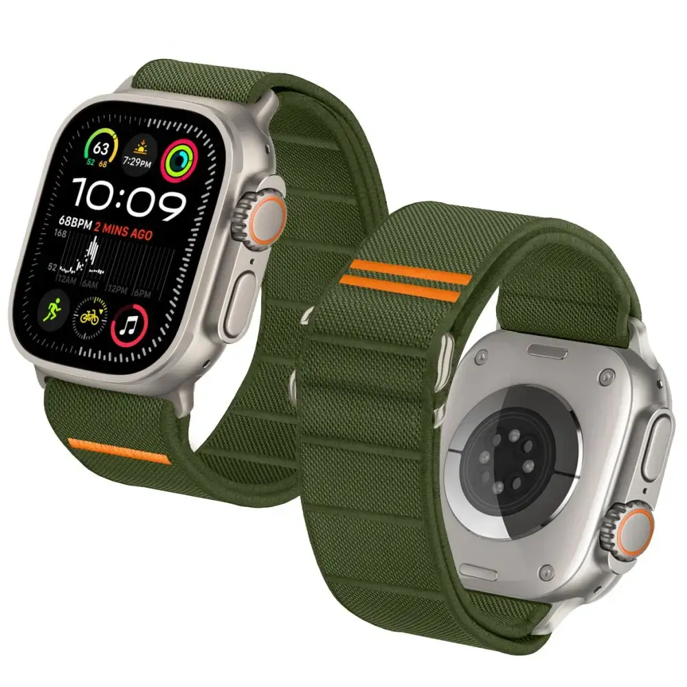TECH-PROTECT NYLON SLIP APPLE WATCH 6 | 7 | 8 | 9 | 10 | SE | ULTRA 1 | 2 (44 | 45 | 46 | 49 MM) KHAKI