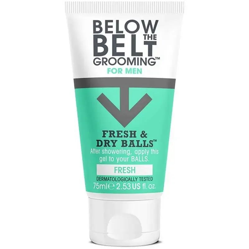 Below the Belt Grooming Below the Belt Fresh & Dry Balls Fresh Deodorant for Intimate Areas for Men 75 Ml