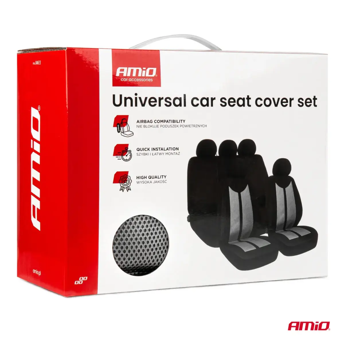 Universal car seat cover set SC-13 AMIO-04613