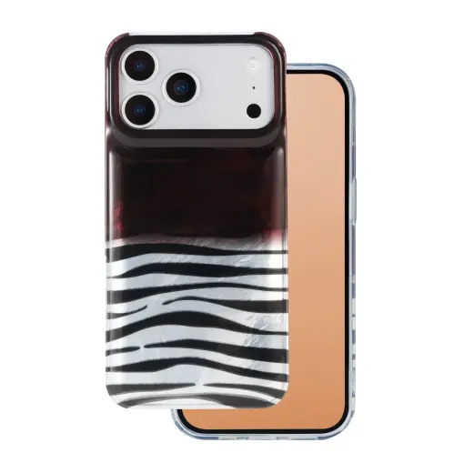 Animal Print phone case for iPhone 17 Pro multicolor (Okapi)