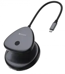 Bezvadu displeja adapteris Verbatim Share My Screen 4K Adapter 4K with Hub WDA-02 Type-C